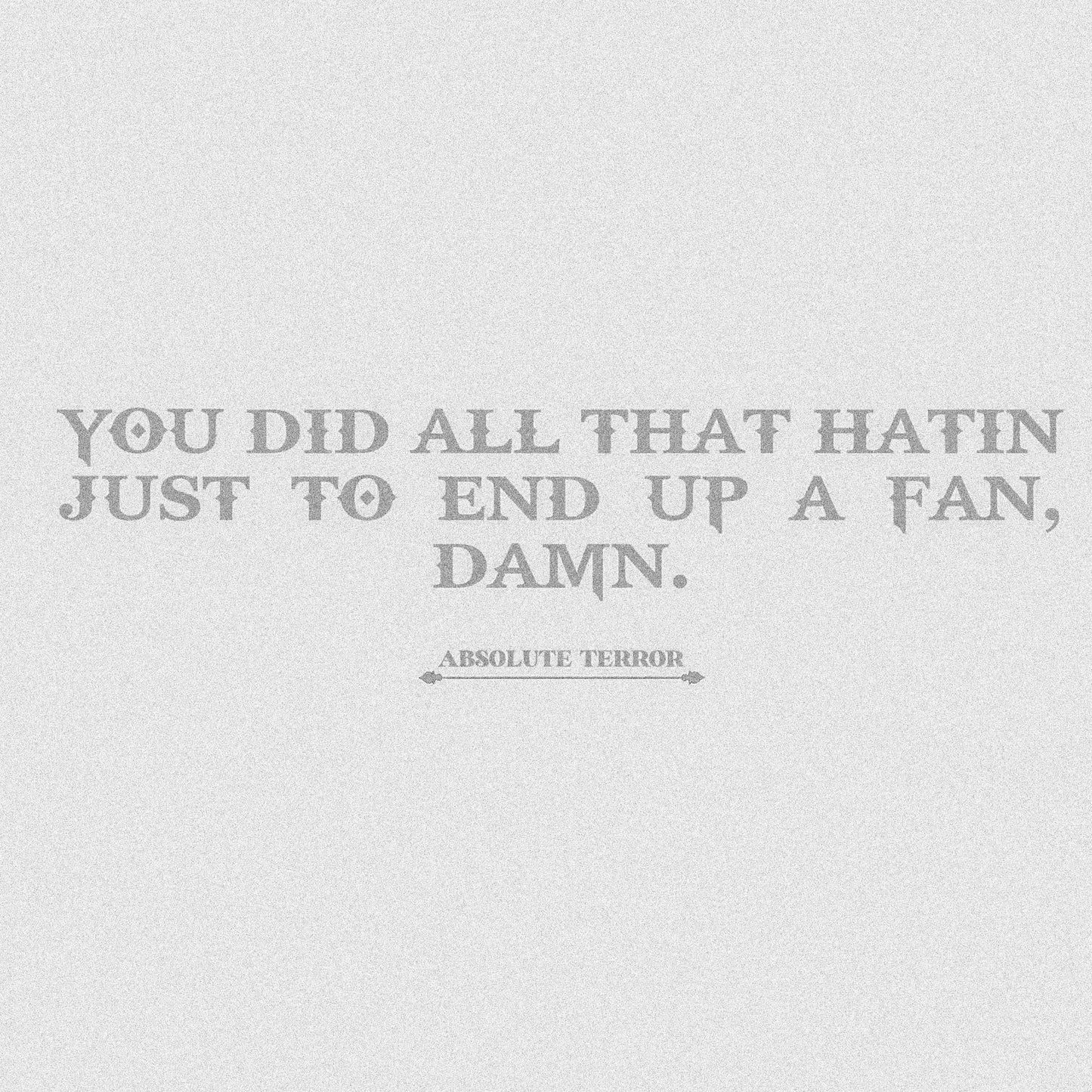 All That Hatin Tee